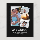 BUDGET Verloving 4 Foto Crawfish Boil nodiging (Achterkant)