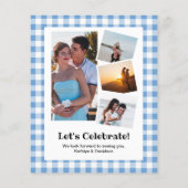 BUDGET Verloving 4 Foto Crawfish Boil nodiging (Achterkant)