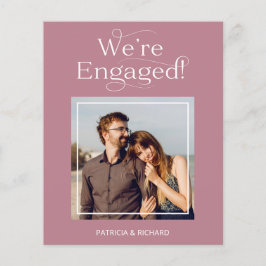 Budget Verloving Aankondiging Fotokaarten