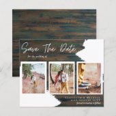 BUDGET Verloving Foto RUSTIC BEWAART DATUM (Voorkant / Achterkant)