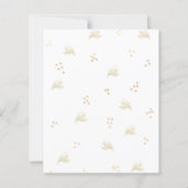 Budget Verpleegster Afstuderen Wit Goud Bloemen (Achterkant)