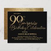 Budget Verrassing 90e verjaardag viering (Voorkant / Achterkant)