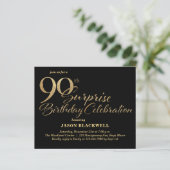 Budget Verrassing 90e verjaardag viering (Staand voorkant)