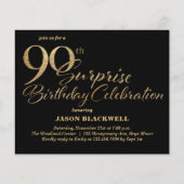 Budget Verrassing 90e verjaardag viering (Voorkant)