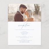 Budget Victoriaans Franse foto Alles in één bruilo (Achterkant)