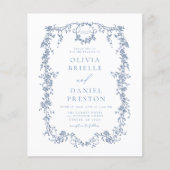 Budget Victoriaans Franse QR-code alles in één bru (Voorkant)