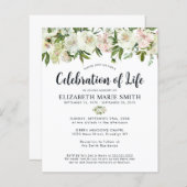 Budget Viering van het leven Bloemen Begrafenis Me (Voorkant / Achterkant)