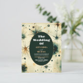 Budget Vintage Waterverf Hemelbruiloft (Staand voorkant)