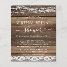 Budget virtueel bruidsfeestje Rustic Farmhouse Kan