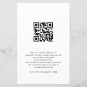 Budget Voeg ons toe Foto QR Code Weddenschap (Achterkant)