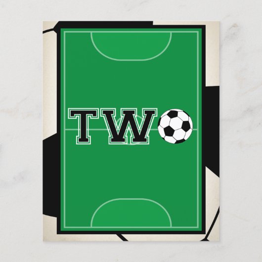 Budget Voetbal Tweede uitnodiging van de Partij va (Achterkant)