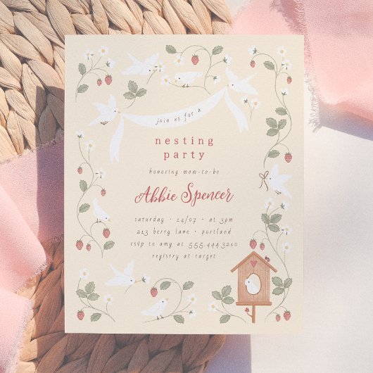 Budget Vogels & Bessen Nesting Feest Baby Borrel