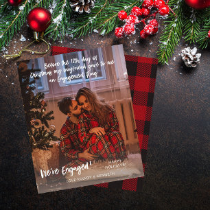 Budget Voor 12e Kerstdag Verloving Foto