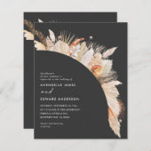 budget voor de terracotta pampas - bruiloft voor b (Voorkant / Achterkant)