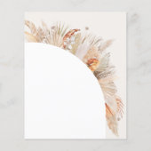 budget voor de terracotta pampas - bruiloft voor b (Achterkant)