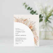 budget voor de terracotta pampas - bruiloft voor b (Staand voorkant)