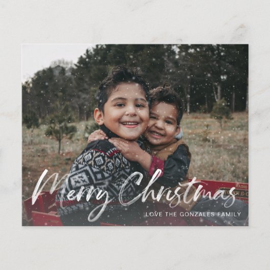 Budget voor Sneeuwkerst Flyer (Voorkant)