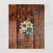 Budget voor ze zeggen dat ik een repetitie doe flyer (Achterkant)