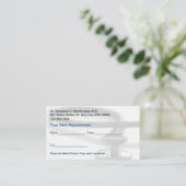 Budget Vriendelijke Bulk Medische Afspraak Kaarten Afsprakenkaartje (Staand voorkant)