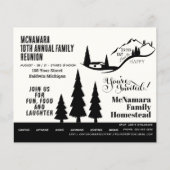 Budget vriendelijke uitnodiging voor gezinsherenig flyer (Voorkant)