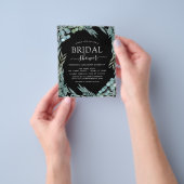 Budget Vrijgezellenfeest Eucalyptus Greenery Flyer (Hand)