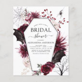 Budget Vrijgezellenfeest Halloween Autumn Herfst F Flyer (Voorkant)