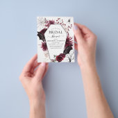 Budget Vrijgezellenfeest Halloween Autumn Herfst Flyer (Hand)