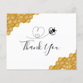 BUDGET Vrijgezellenfeest Honeycomb Hartelijk dank (Voorkant)