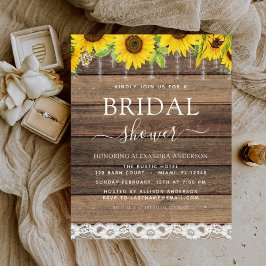 Budget Vrijgezellenfeest Sunflower Rustige Uitnodi