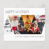 BUDGET Vroege kerstvakantie Foto Collage (Voorkant)