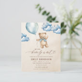 Budget wacht nauwelijks Neutral Blue Boy Baby show (Staand voorkant)