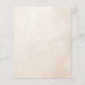 Budget wacht nauwelijks Neutral Blue Boy Baby show Flyer (Achterkant)