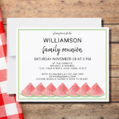 Budget Watermelon Summer Family Reunion