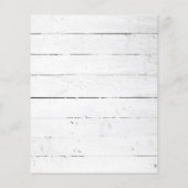 Budget Waterverf Cabin Holiday Open Huis Flyer (Achterkant)