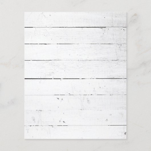 Budget Waterverf Cabin Holiday Open Huis Flyer (Achterkant)