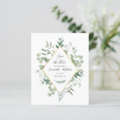 Budget Waterverf Eucalyptus Groene Begroeting Bewa (Staand voorkant)