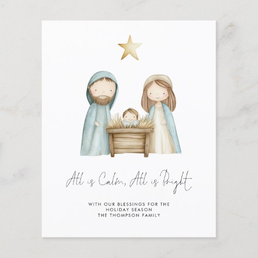 Budget Waterverf Geboorteplaats Alles is rustig Fo (Voorkant)