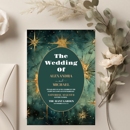 Budget Waterverf Hemelse bruiloft