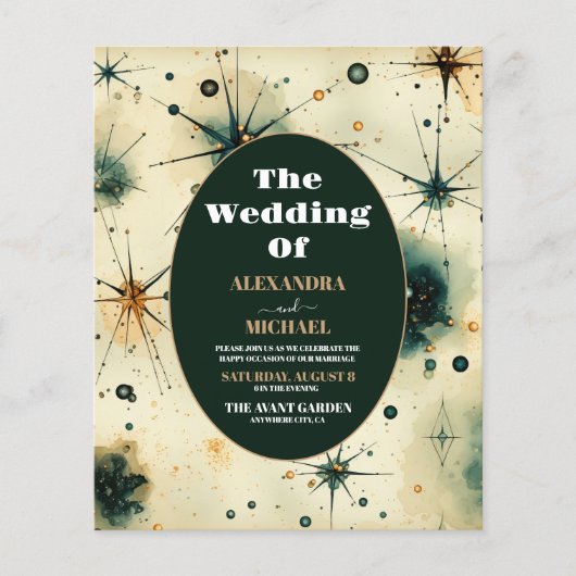 Budget Waterverf Hemelse bruiloft (Voorkant)