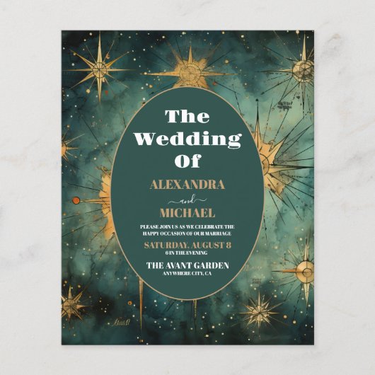 Budget Waterverf Hemelse bruiloft (Voorkant)