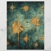 Budget  Waterverf Hemelse bruiloft Flyer (Achterkant)