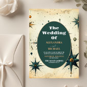 Budget Waterverf Hemelse bruiloft Flyer