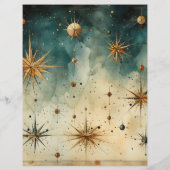 Budget  Waterverf Hemelse bruiloft Flyer (Achterkant)