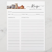 Budget Waterverf Keukenplank gebruiksvoorwerpen Re