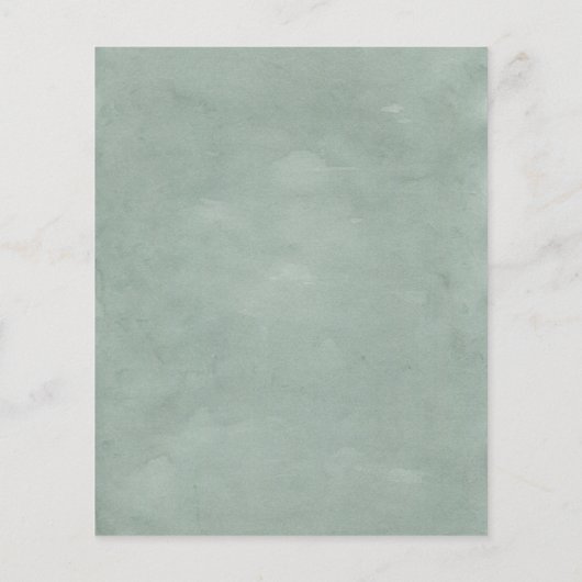 Budget Waterverf Mountains Destination Wedding (Achterkant)