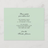 Budget Waterverf Palm Trees Moving Aankondiging (Achterkant)