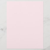 Budget Waterverf Pink Dragon Baby shower Flyer (Achterkant)