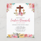 Budget Waterverf Religieuze Pasen Brunch Egg Hunt (Voorkant)