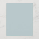 Budget Waterverf Saliegroen Eucalyptus Bruiloft (Achterkant)