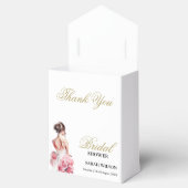 Budget Waterverf Trouwjurk Vrijgezellenfeest Bedankdoosjes (Geopend)